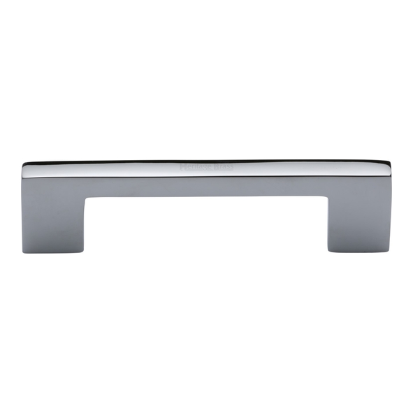 C0337 96-PC • 096 x 116 x 30mm • Polished Chrome • Heritage Brass Metro Cabinet Pull Handle